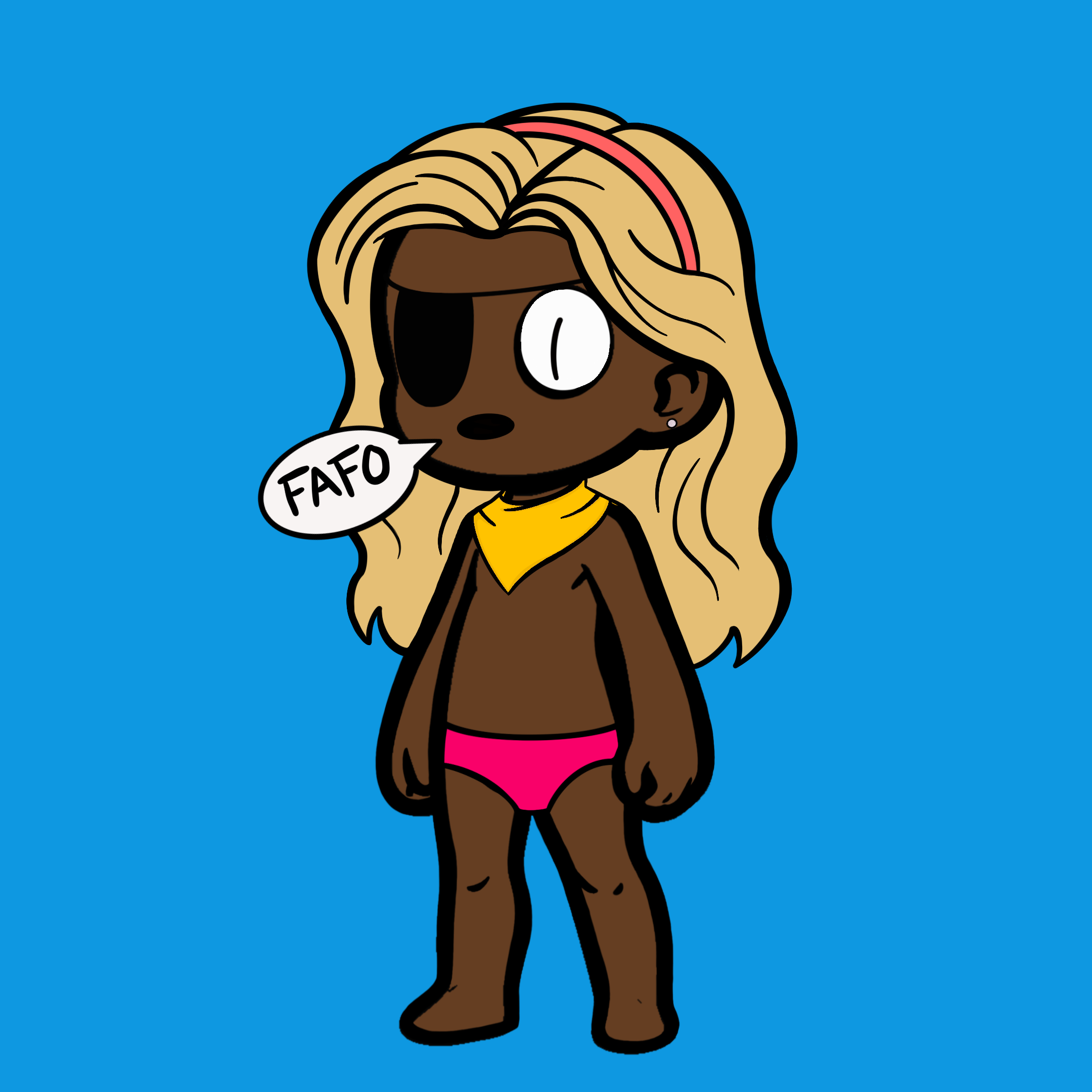 A long-haired Lil Guy